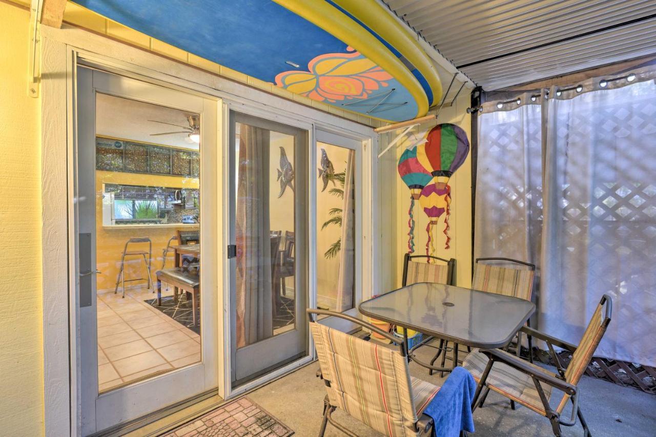 Family-Friendly Beach Condo 1 Block To Shore! 미를 비치 외부 사진